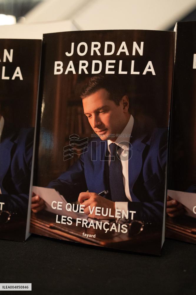 Launch of Jordan Bardella book - Paris