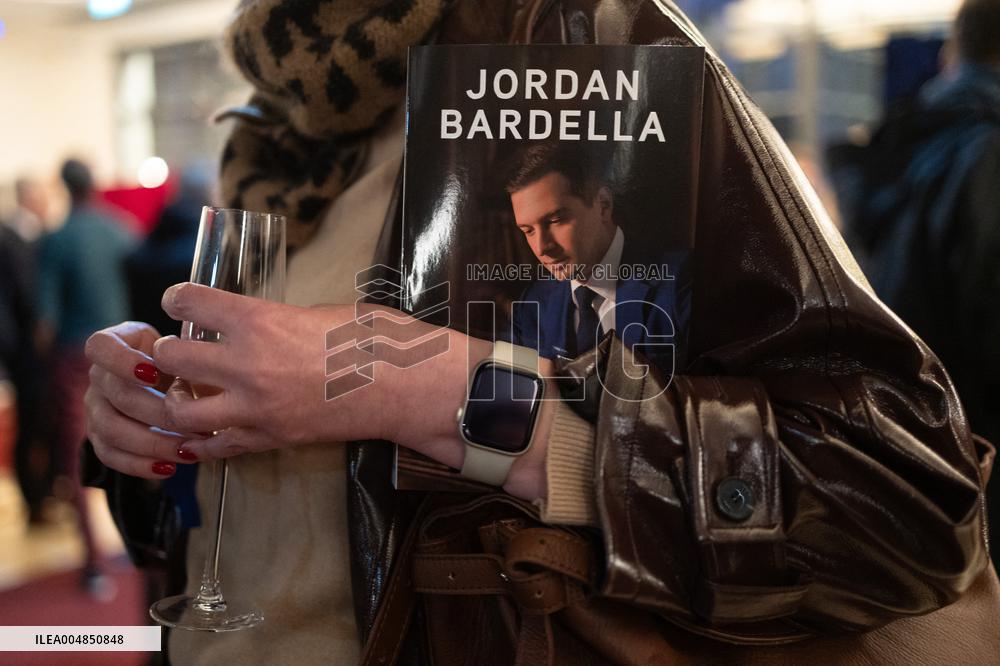 Launch of Jordan Bardella book - Paris