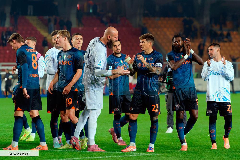 CALCIO - Serie A - US Lecce vs SSC Napoli