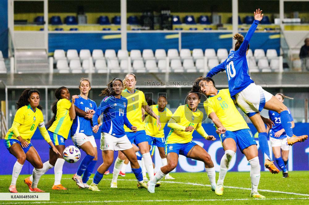 CALCIO - Amichevole - Italy Women vs Brazil Women