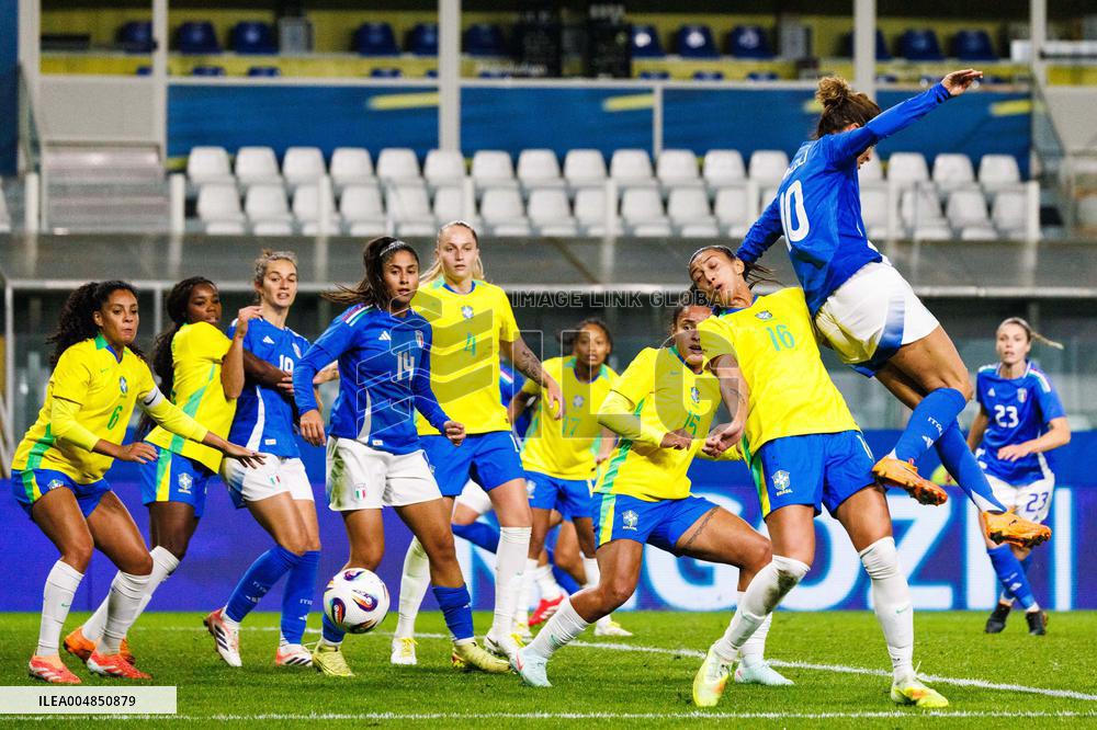 CALCIO - Amichevole - Italy Women vs Brazil Women