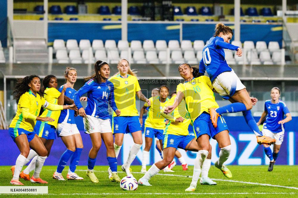 CALCIO - Amichevole - Italy Women vs Brazil Women