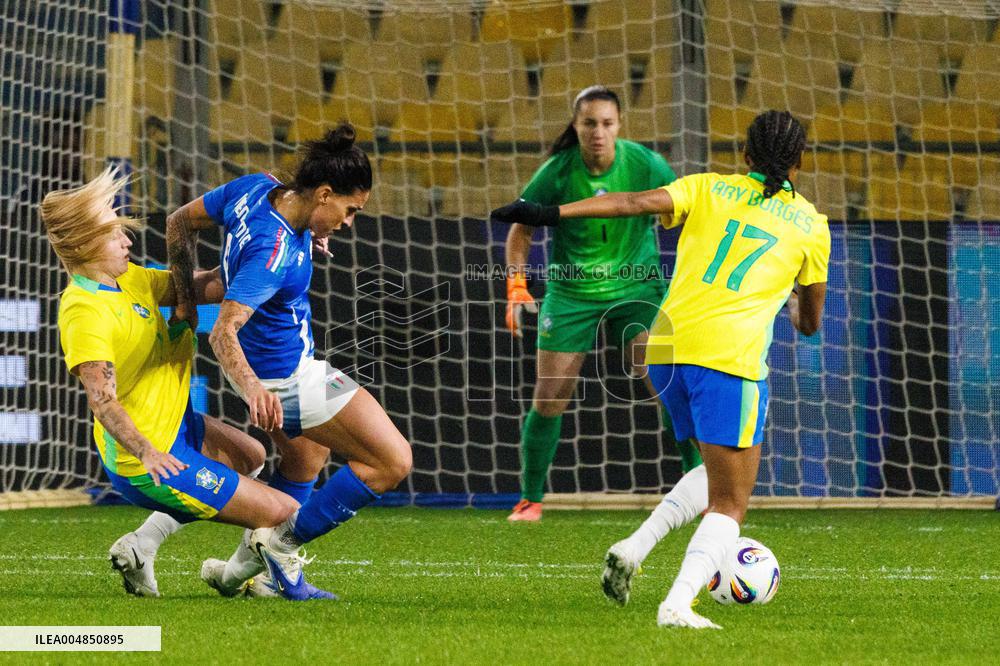 CALCIO - Amichevole - Italy Women vs Brazil Women