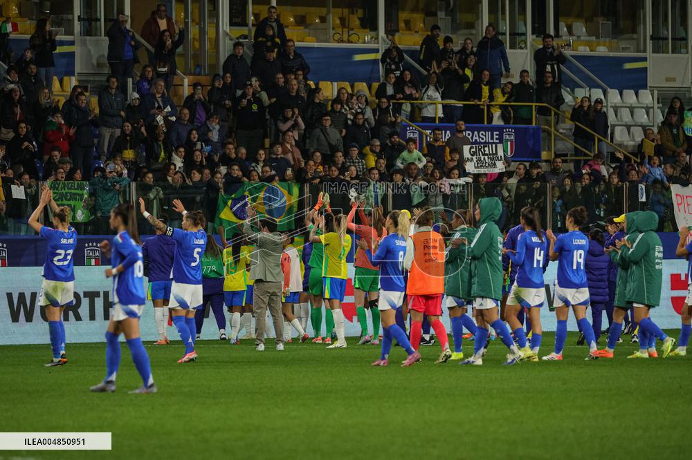 CALCIO - Amichevole - Italy Women vs Brazil Women