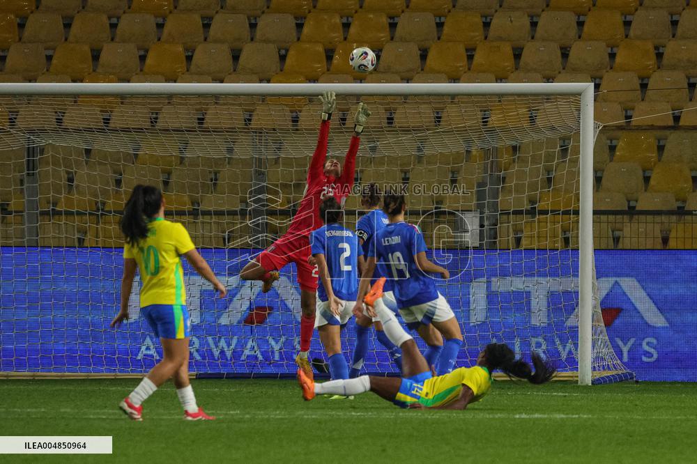 CALCIO - Amichevole - Italy Women vs Brazil Women