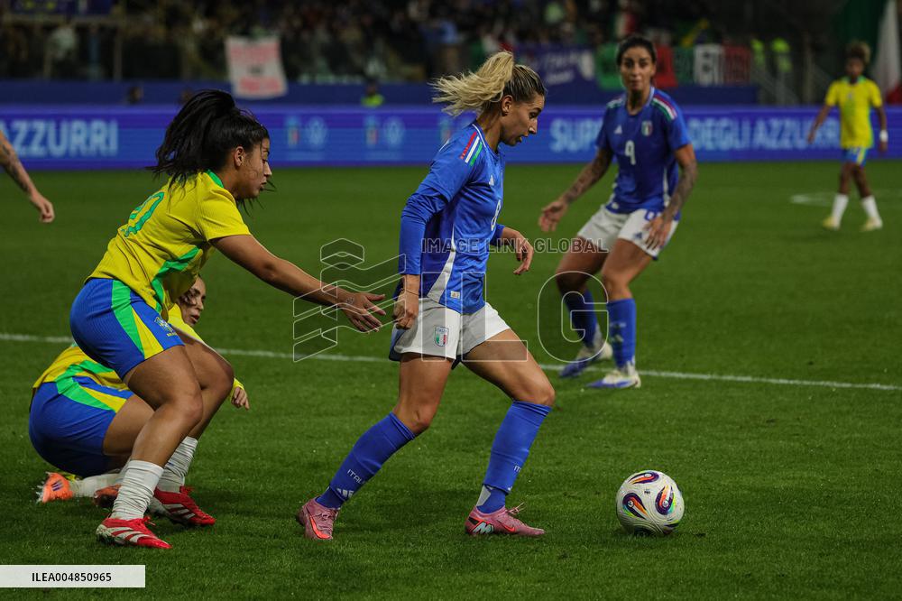 CALCIO - Amichevole - Italy Women vs Brazil Women