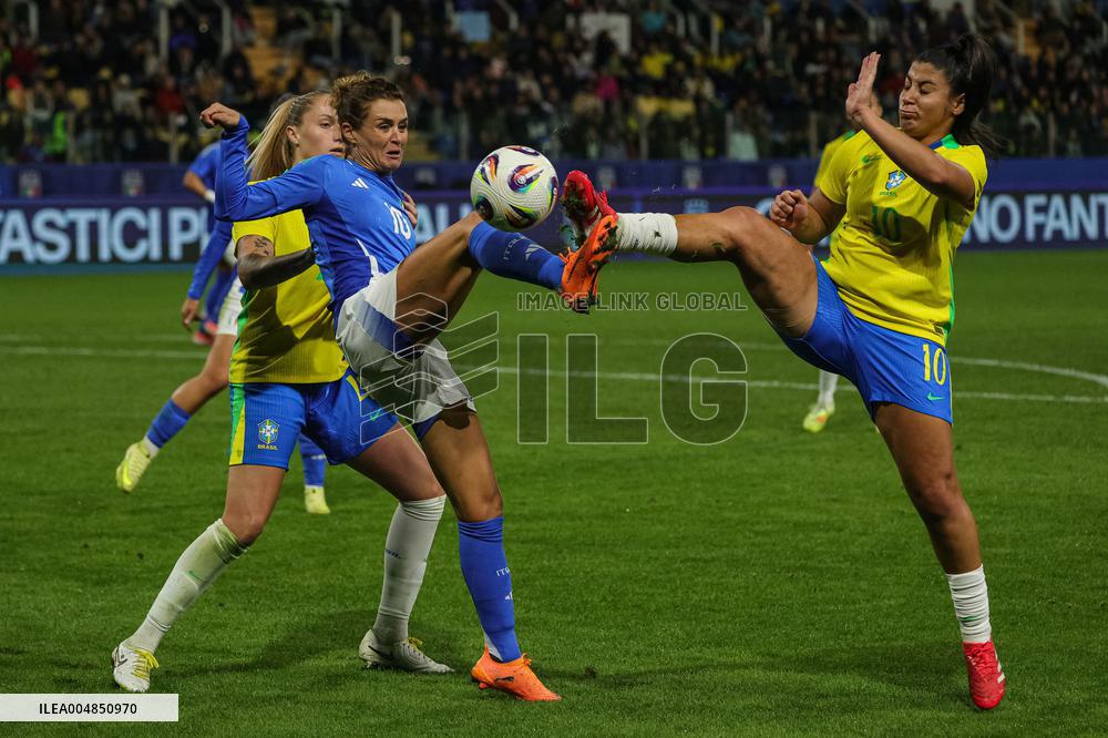 CALCIO - Amichevole - Italy Women vs Brazil Women