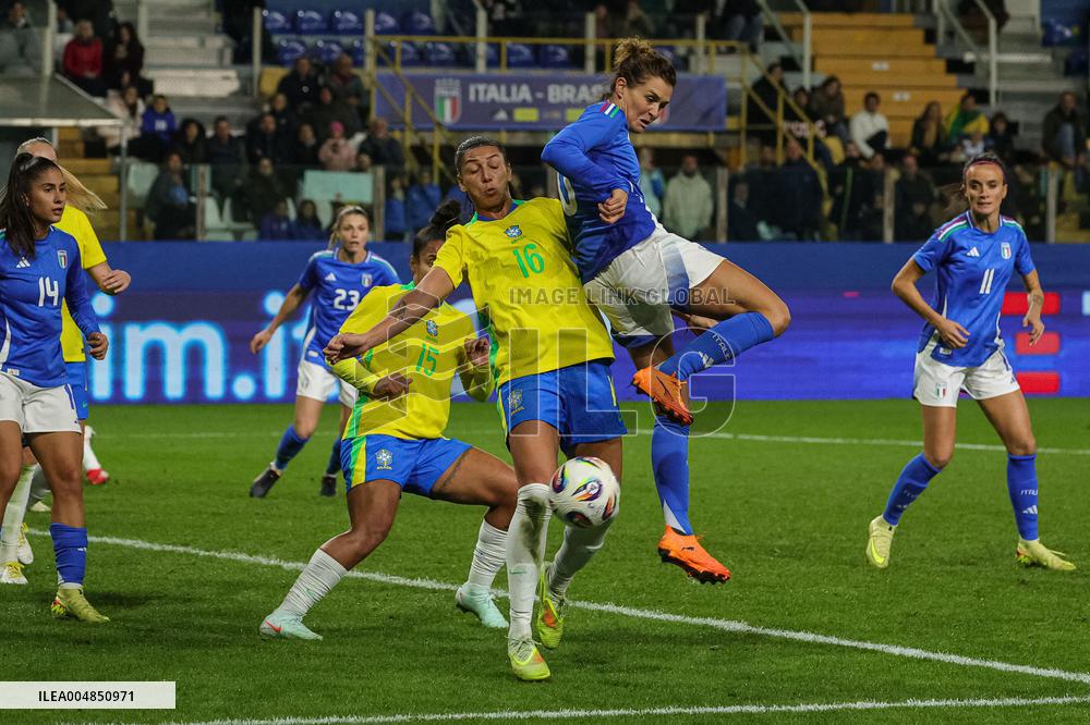 CALCIO - Amichevole - Italy Women vs Brazil Women