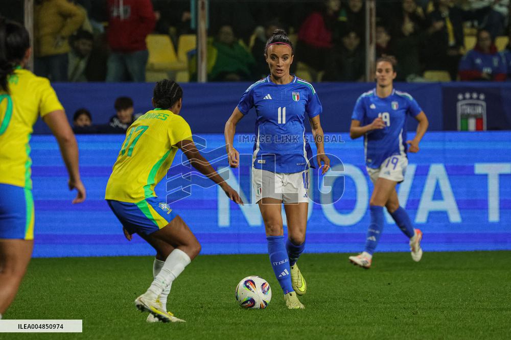 CALCIO - Amichevole - Italy Women vs Brazil Women