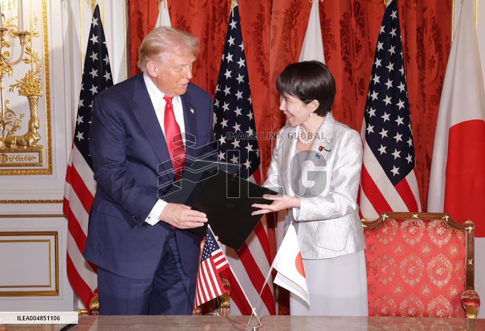 Japan-U.S. summit meeting