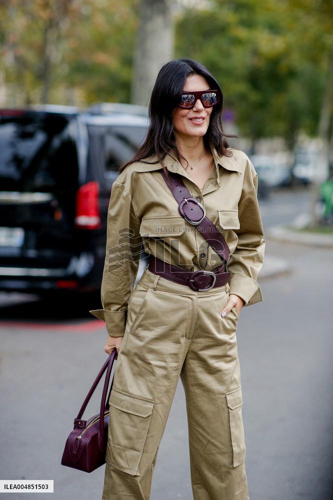 PFW - Akris Street Style