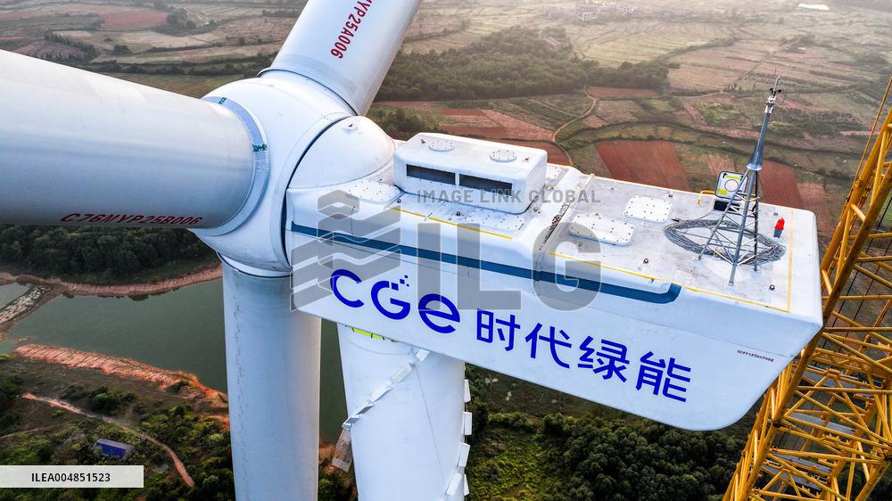 Wind Power Projects Construction in Yichun