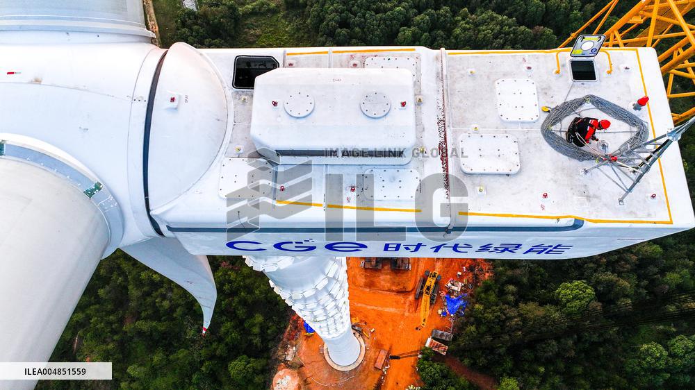 Wind Power Projects Construction in Yichun