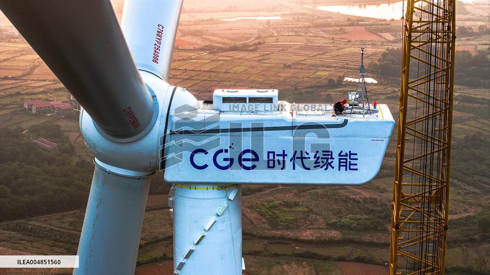 Wind Power Projects Construction in Yichun