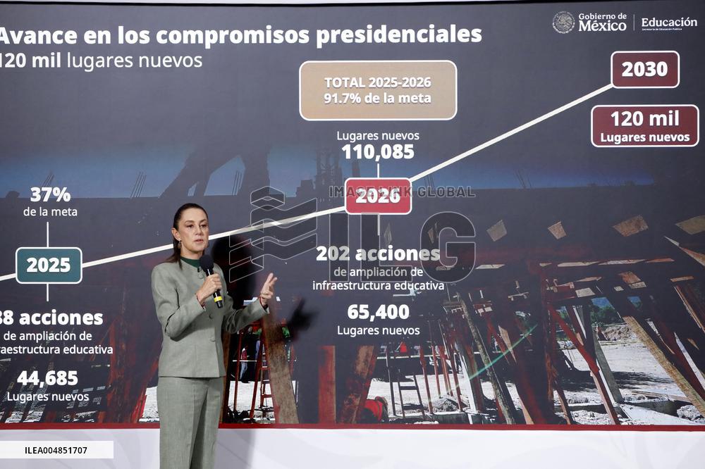 President Claudia Sheinbaum News Conference - Mexico