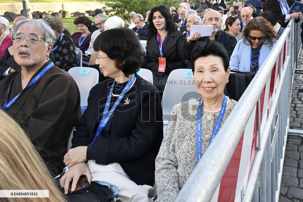 Sister of Iwao Hakamata in Rome