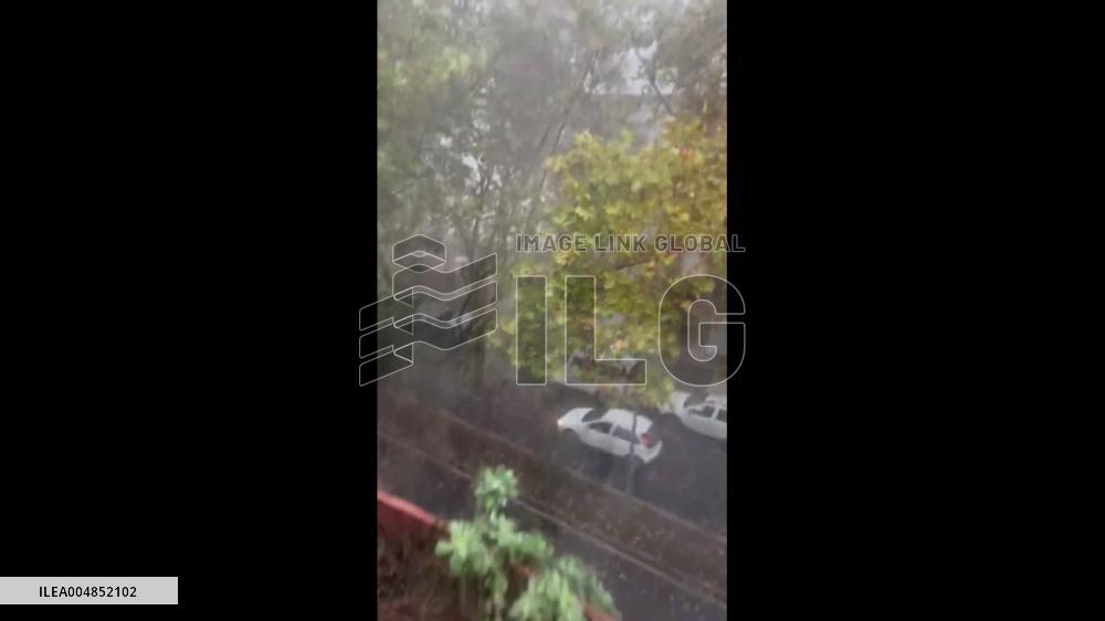 Spain: Heavy Rains and Strong Winds Hit Parts of Andalusia