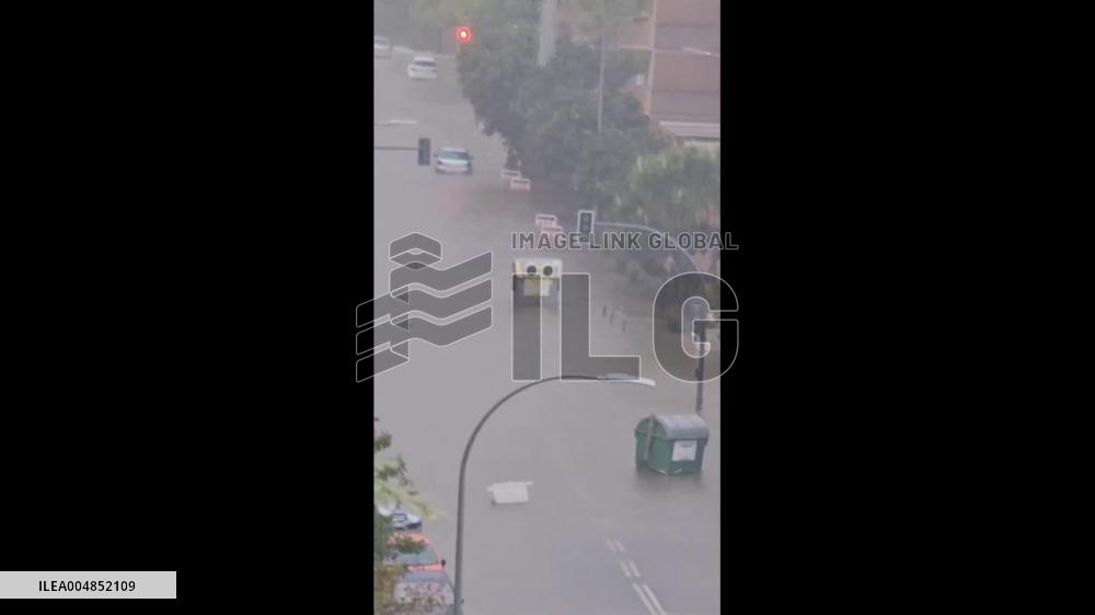 Spain: Heavy Rains and Strong Winds Hit Parts of Andalusia 4