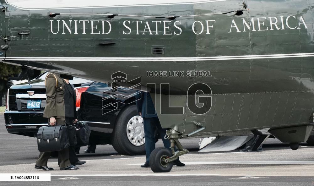 U.S. President Trump's "nuclear football"