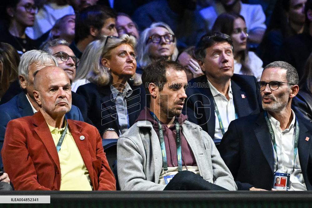 VIPs at Carlos Alcaraz vs Cameron Norrie at Rolex Paris Masters 2025 in Paris