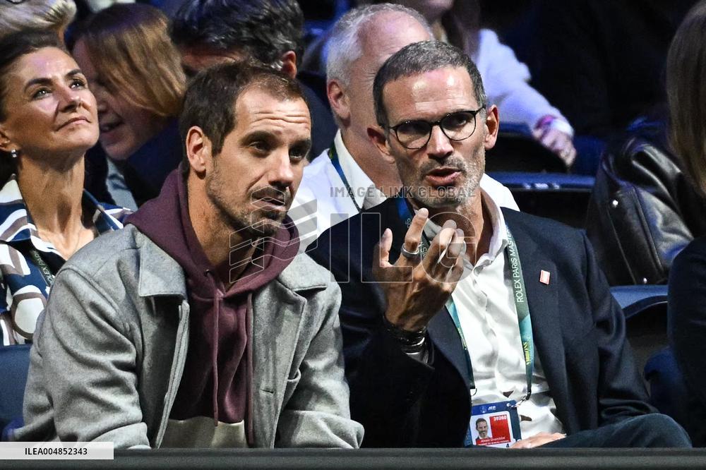 VIPs at Carlos Alcaraz vs Cameron Norrie at Rolex Paris Masters 2025 in Paris