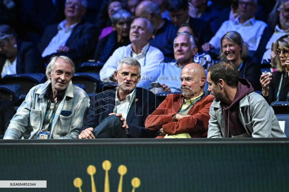 VIPs at Carlos Alcaraz vs Cameron Norrie at Rolex Paris Masters 2025 in Paris
