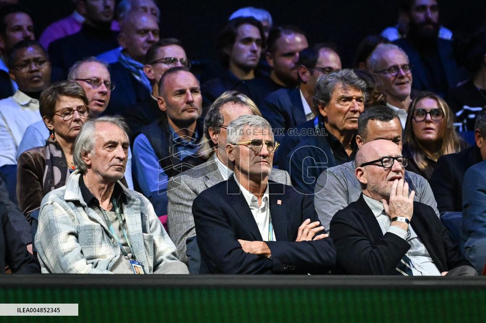 VIPs at Carlos Alcaraz vs Cameron Norrie at Rolex Paris Masters 2025 in Paris