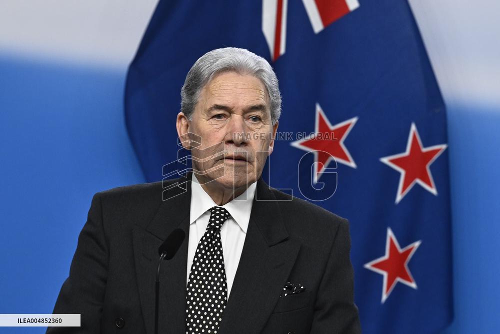 NEW ZEALAND FOREIGN MINISTERS IN STOCKHOLM