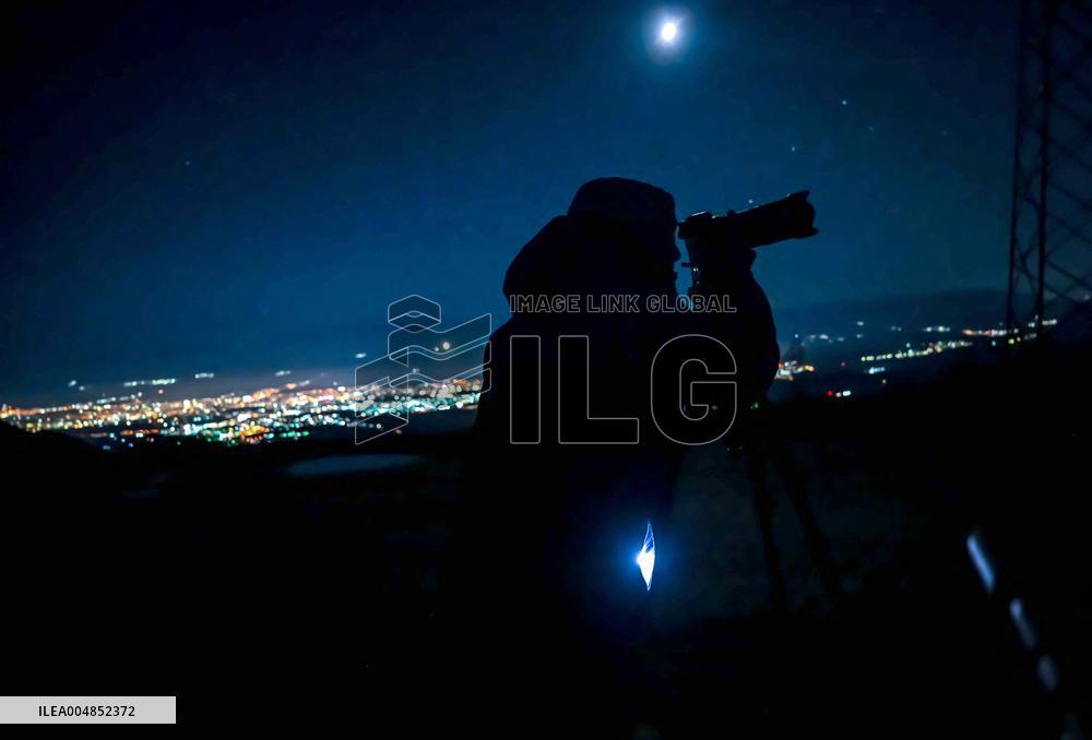 Comet Sighted Over Skopje - North Macedonia