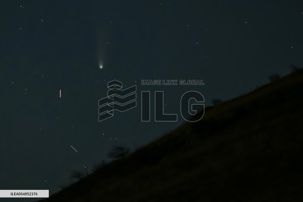 Comet Sighted Over Skopje - North Macedonia