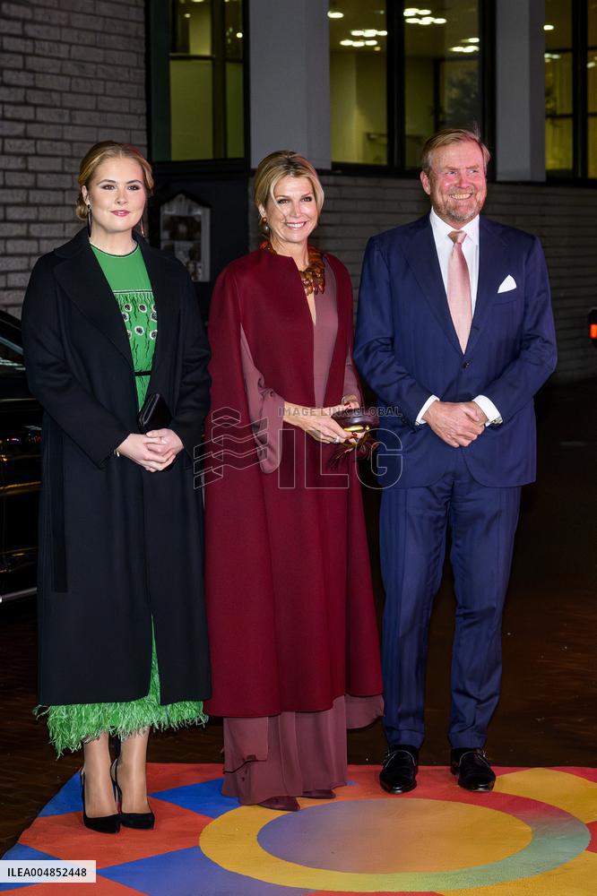 Royals at at National Celebration of Amsterdam's 750th Anniversary