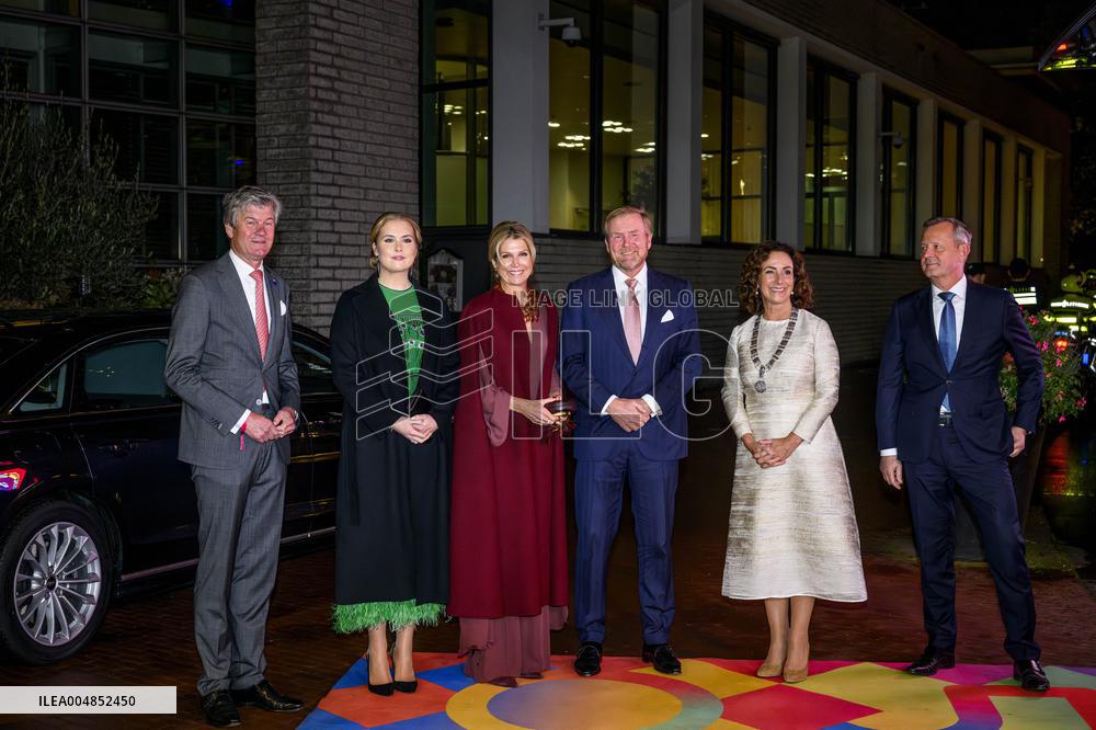 Royals at at National Celebration of Amsterdam's 750th Anniversary