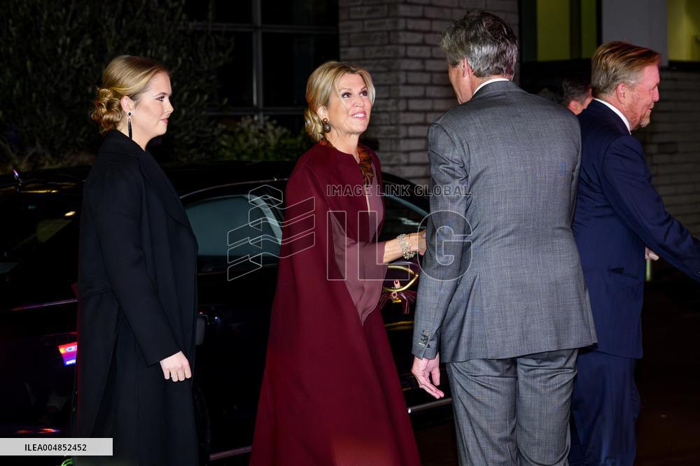 Royals at at National Celebration of Amsterdam's 750th Anniversary