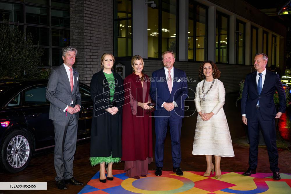 Royals at at National Celebration of Amsterdam's 750th Anniversary