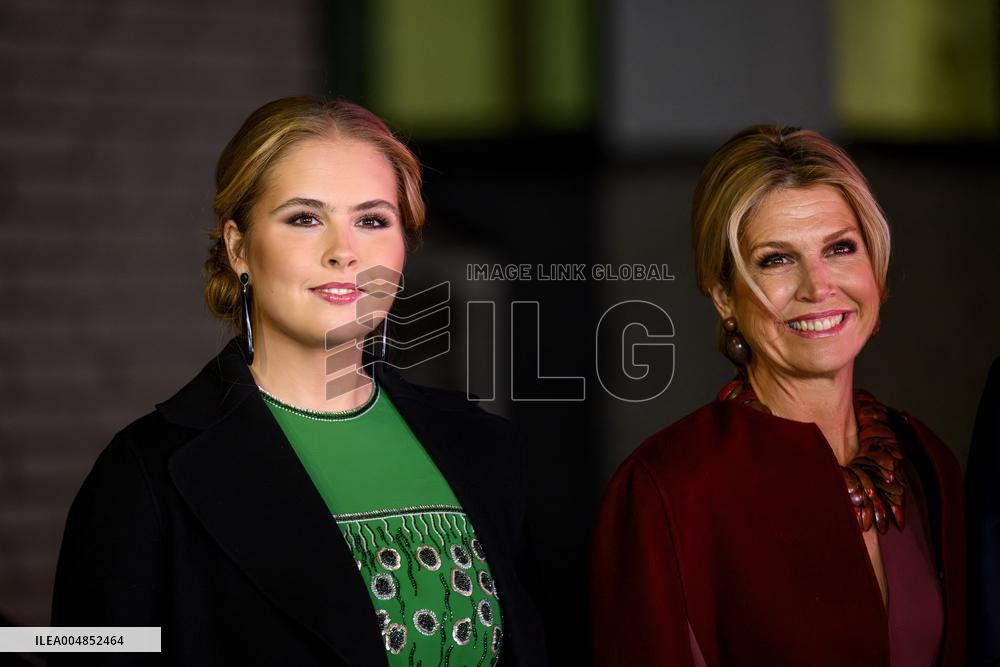 Royals at at National Celebration of Amsterdam's 750th Anniversary