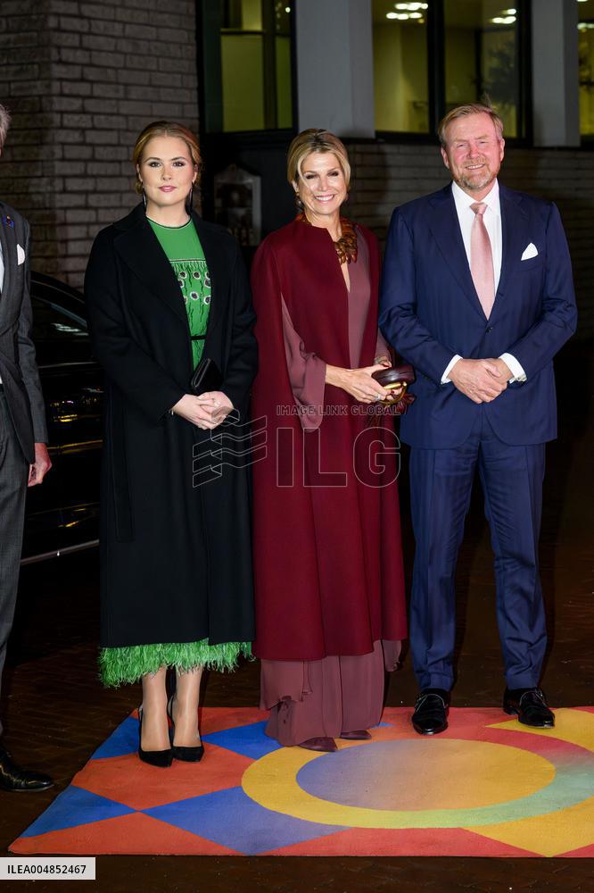 Royals at at National Celebration of Amsterdam's 750th Anniversary