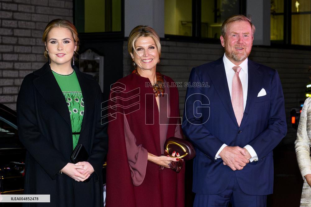 Royals at at National Celebration of Amsterdam's 750th Anniversary