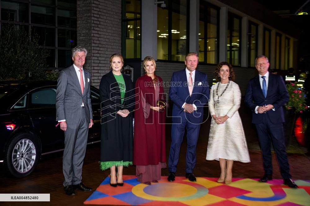 Royals at at National Celebration of Amsterdam's 750th Anniversary