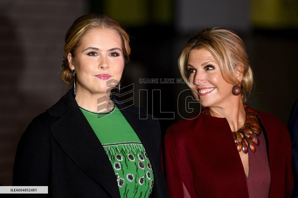 Royals at at National Celebration of Amsterdam's 750th Anniversary