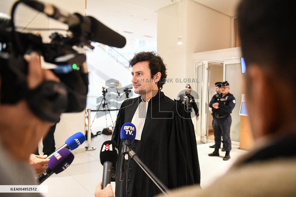 Red Hands Memorial Trial Opening - Paris