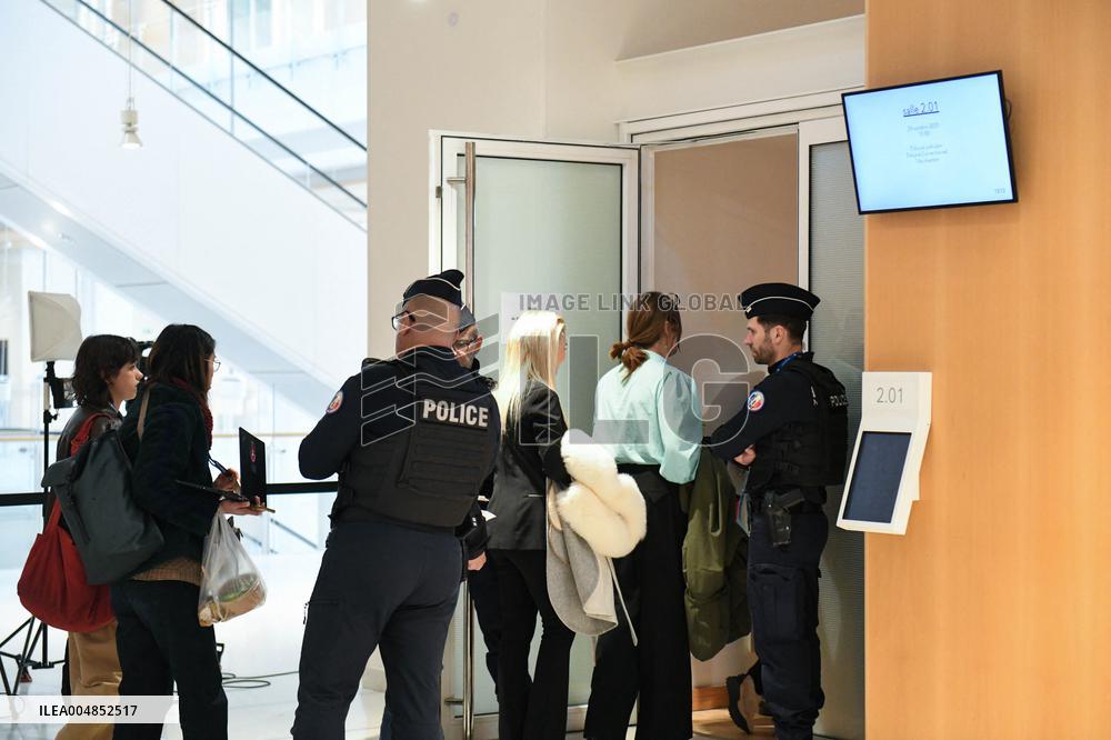 Red Hands Memorial Trial Opening - Paris