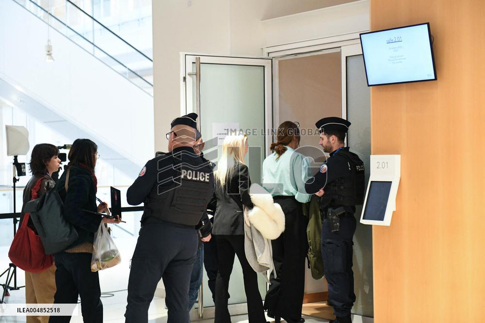 Red Hands Memorial Trial Opening - Paris