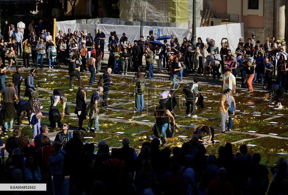 Tribute Held For DANA Victims - Valencia