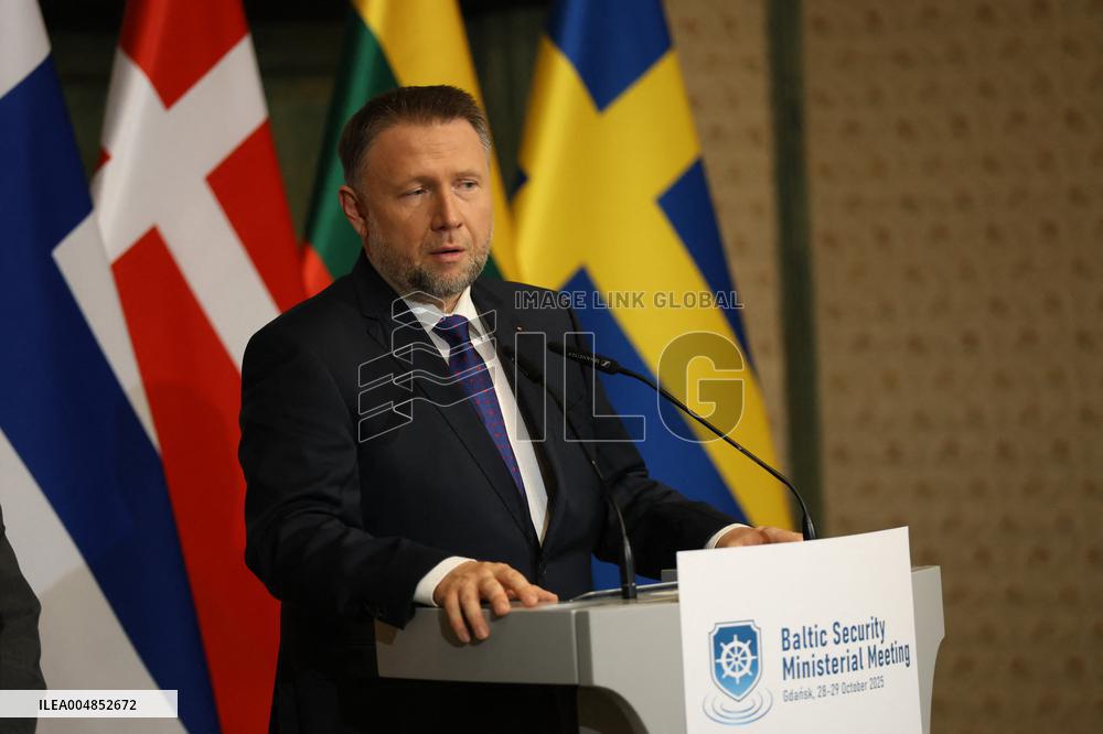 Polish Minister Marcin Kierwinski Holds Press Conference - Poland