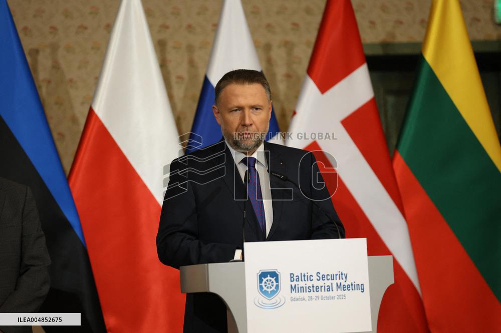 Polish Minister Marcin Kierwinski Holds Press Conference - Poland