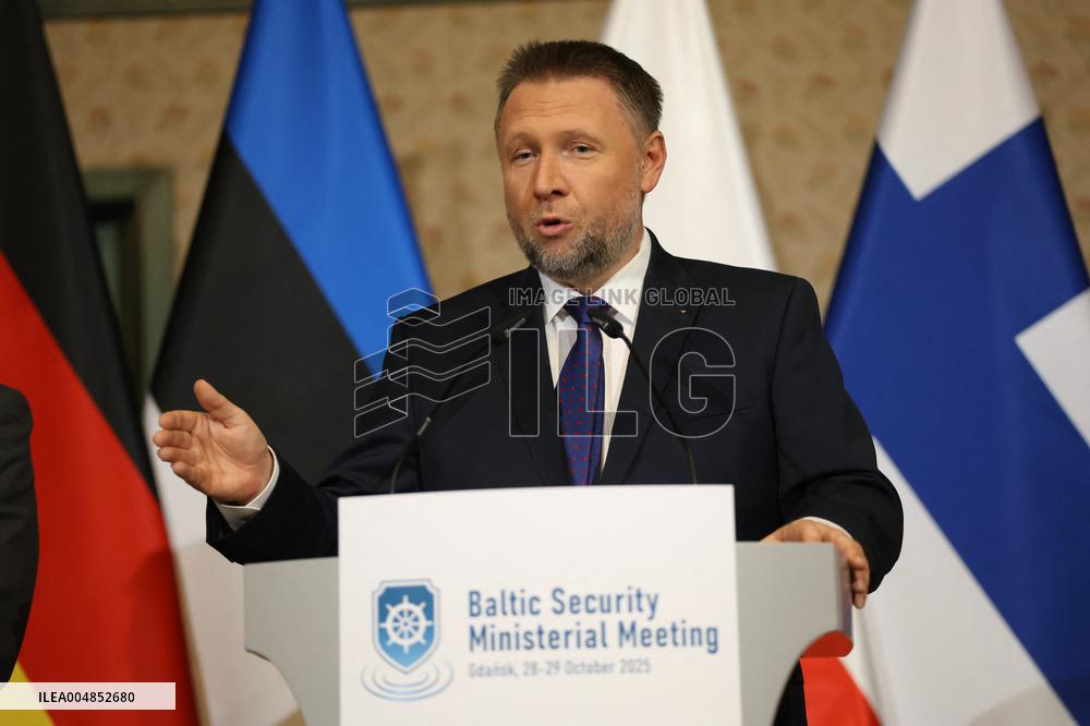 Polish Minister Marcin Kierwinski Holds Press Conference - Poland