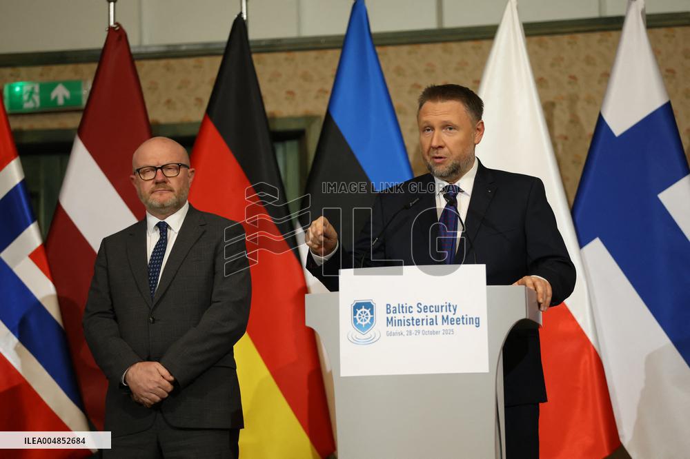 Polish Minister Marcin Kierwinski Holds Press Conference - Poland