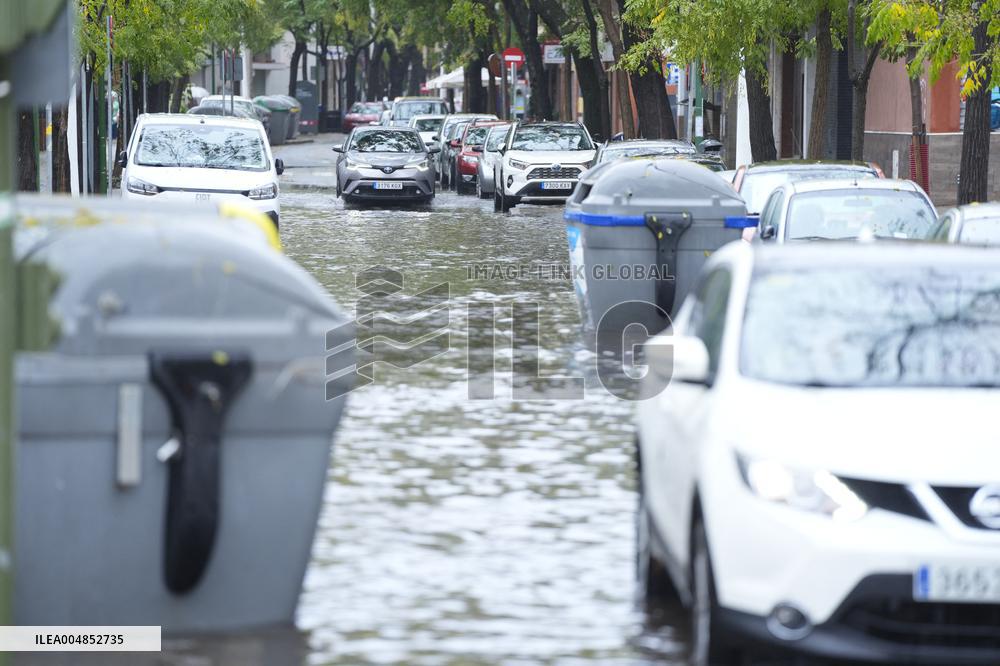 Heavy Rain and Wind in Andalusia - Spain