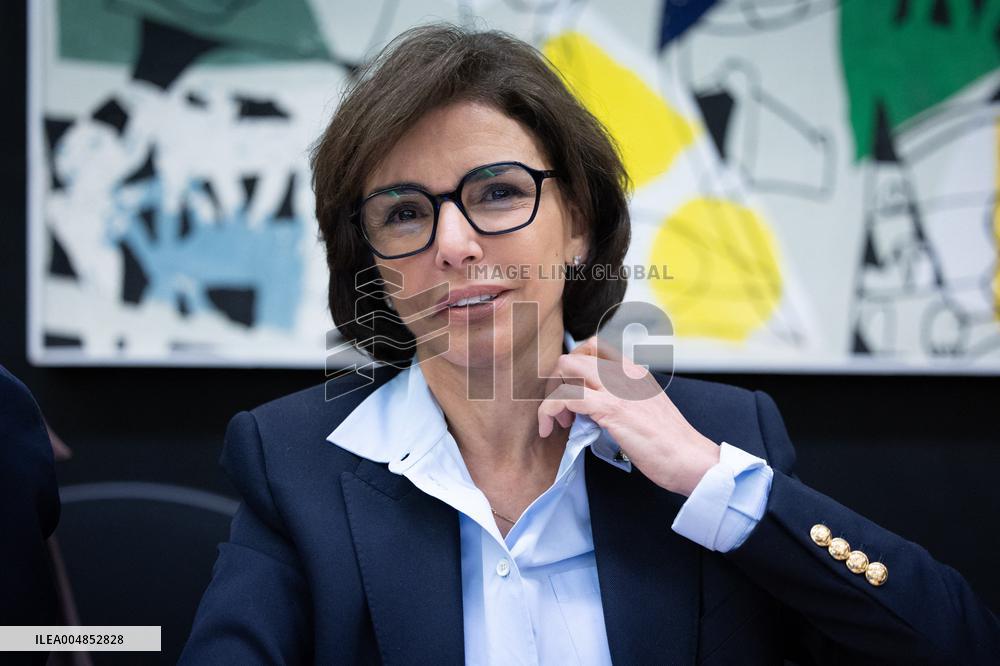 Hearing of Rachida Dati at the National Assembly - Paris