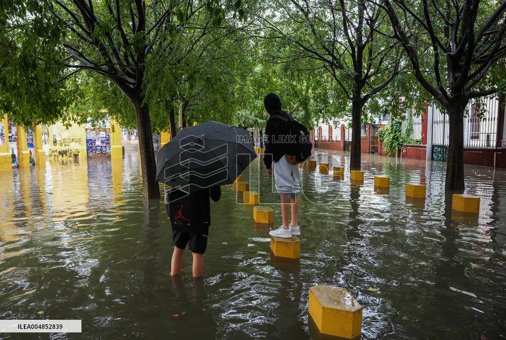 Heavy Rain and Wind in Andalusia - Spain